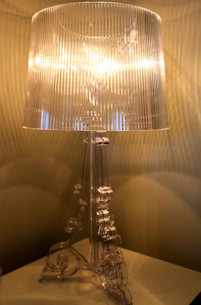 Lampe design Auberge Chez Truchon