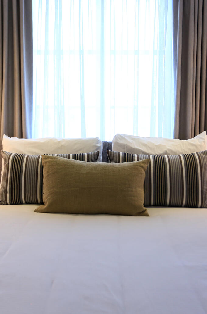 Lit chambre tourelle Chez truchon