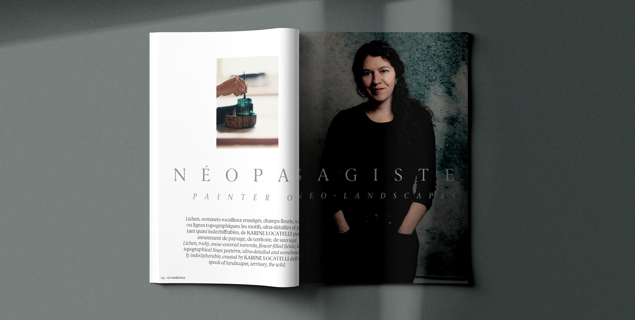Karine Locatelli magazine Go Charlevoix