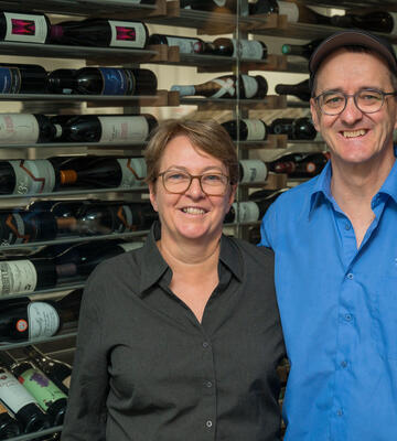 Annie Dufour et Dominique Truchon propriétaires Chez Truchon